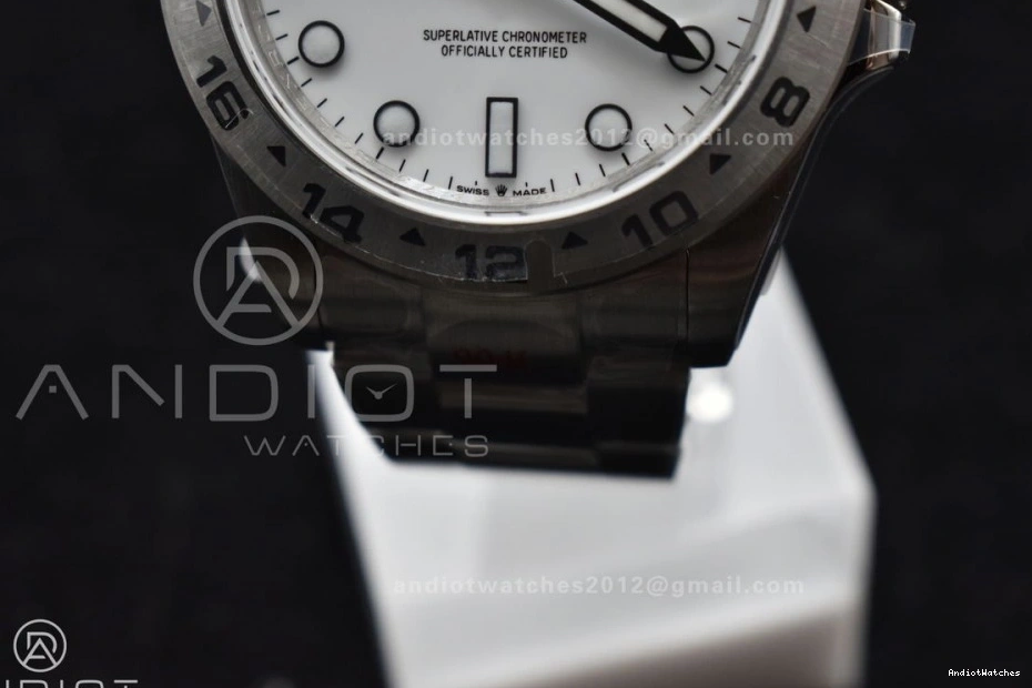 Black QuickDry CHS VR3285 Edition Best SS 1:1 On 226570 GMF 42mm Bracelet II 844 White Dial 904L Explorer 1108